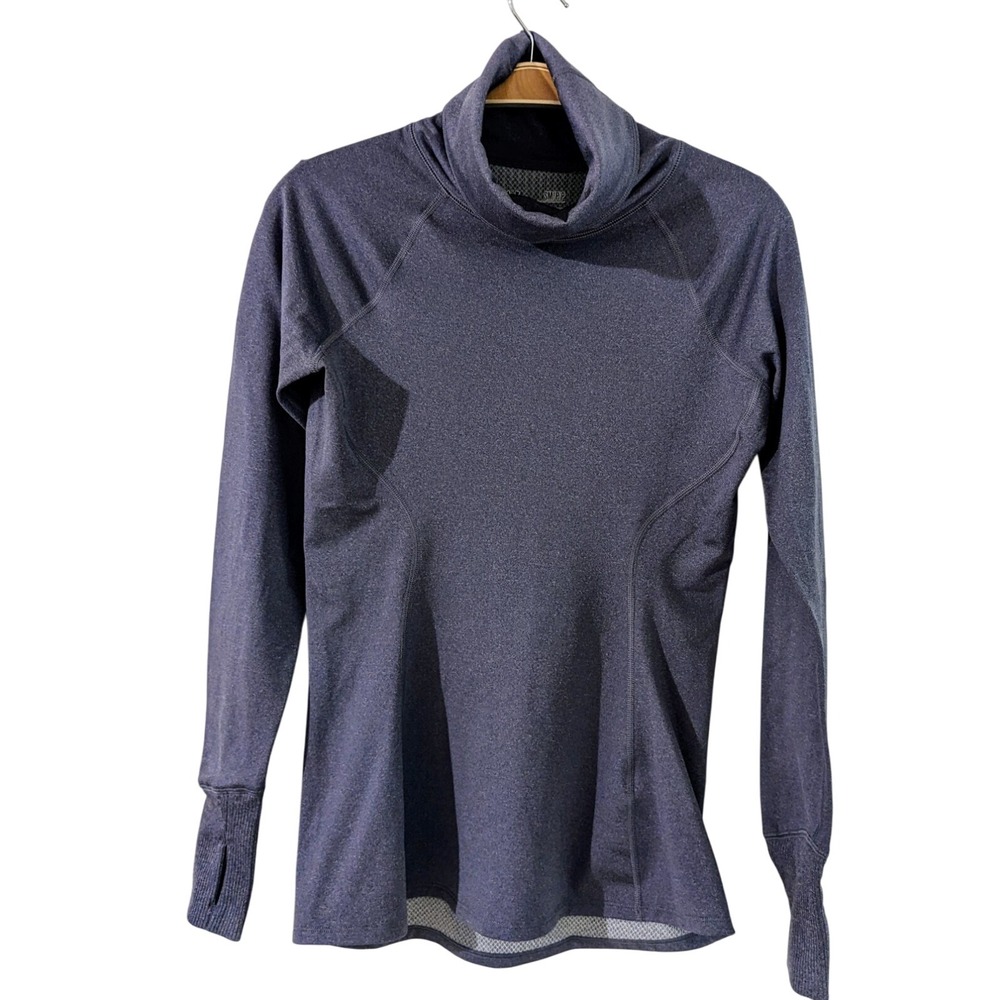 Under Armour ColdGear Fitted Mock Neck Long Sleeve Top Athletic Small